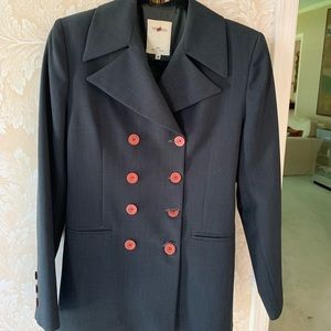 Vertigo Paris Double Breasted Blazer fitted